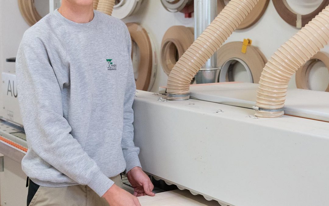 Neu im Team, unser Lehrling Patrick Pöll